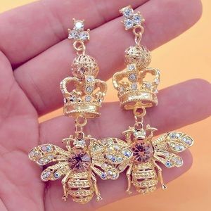 Queen Bee earrings